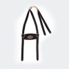 Forest Black Bavarian Lederhosen Suspenders - Wholesale Available