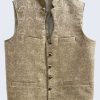 Traditional Self Pattern Lederhosen Waistcoat